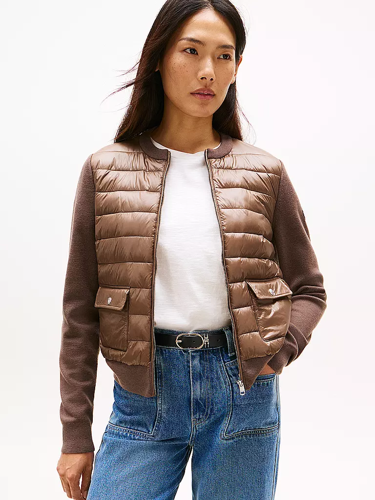 TOMMY HILFIGER | Leichtsteppjacke | braun
