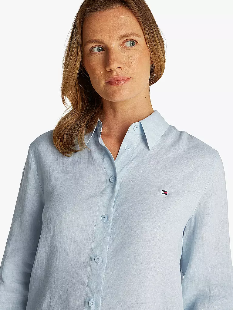 TOMMY HILFIGER | Leinenbluse | weiss