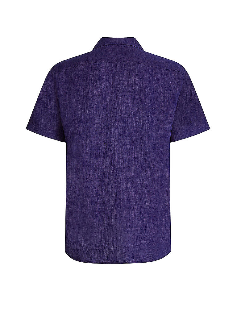 TOMMY HILFIGER | Leinenhemd Regular Fit  | blau