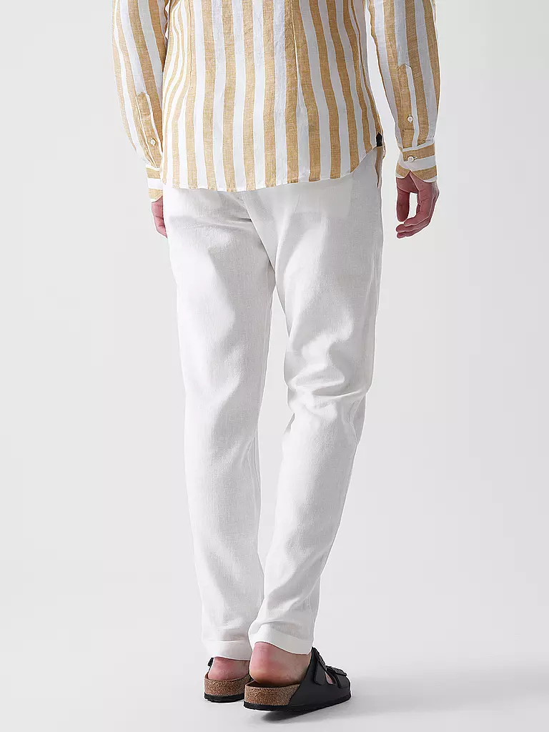 TOMMY HILFIGER | Leinenhose SORONA | hellblau