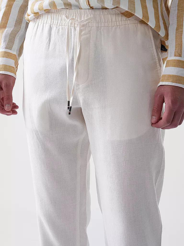 TOMMY HILFIGER | Leinenhose SORONA | hellblau