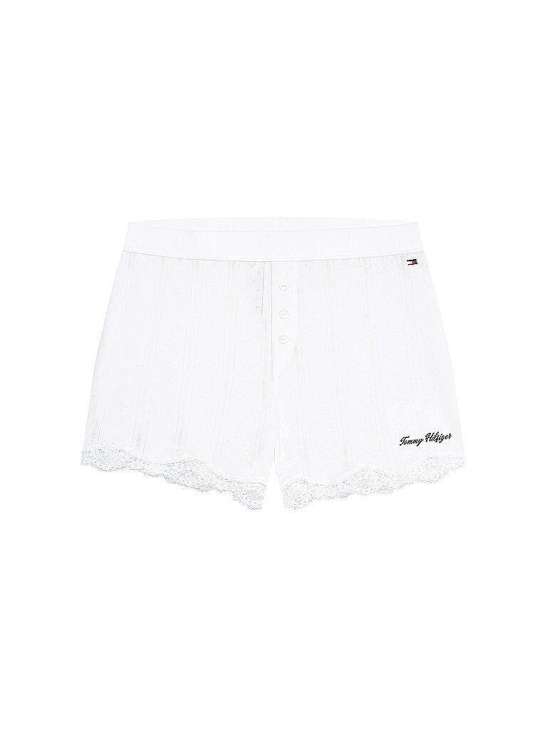 TOMMY HILFIGER | Loungewear Short  | weiß