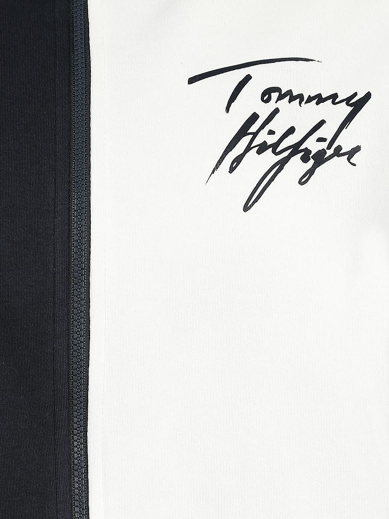 TOMMY HILFIGER | Loungewear Sweatjacke  | blau
