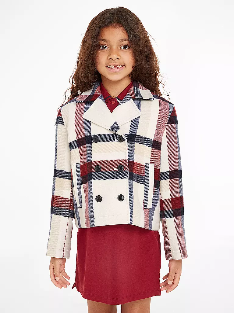 TOMMY HILFIGER | Mädchen Jacke | weiss