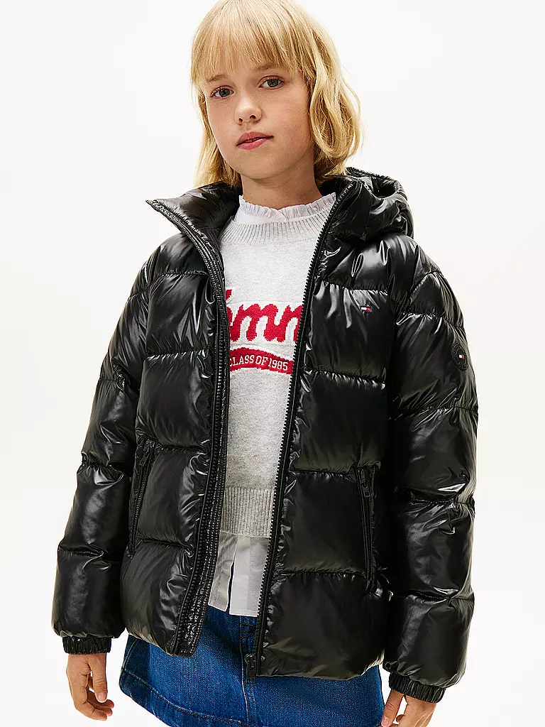 TOMMY HILFIGER | Mädchen Jacke | schwarz