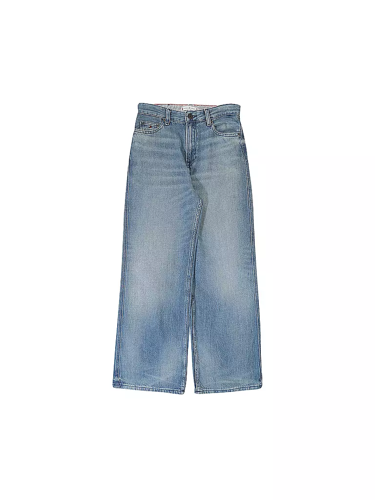 TOMMY HILFIGER | Mädchen Jeans Wide Fit  | blau