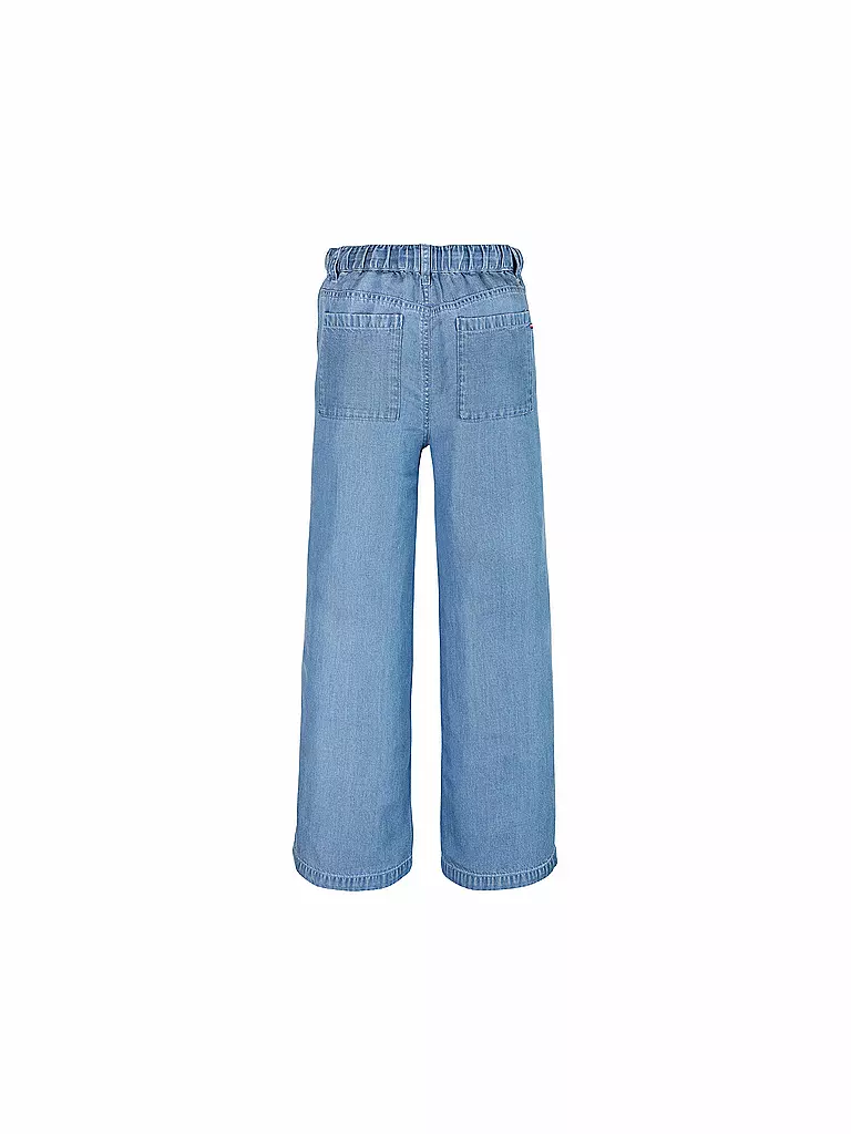 TOMMY HILFIGER | Mädchen Jeans Wide Fit | hellblau