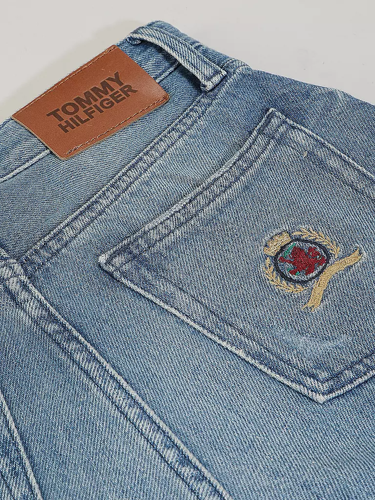 TOMMY HILFIGER | Mädchen Jeans Wide Fit | blau