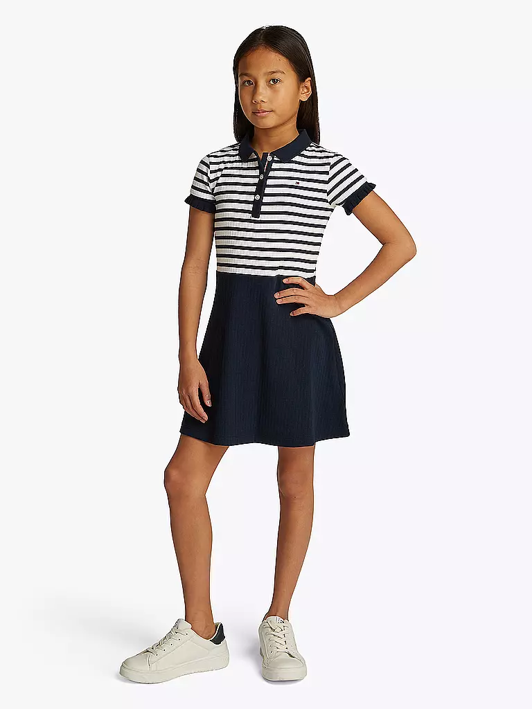 TOMMY HILFIGER | Mädchen Kleid  | dunkelblau