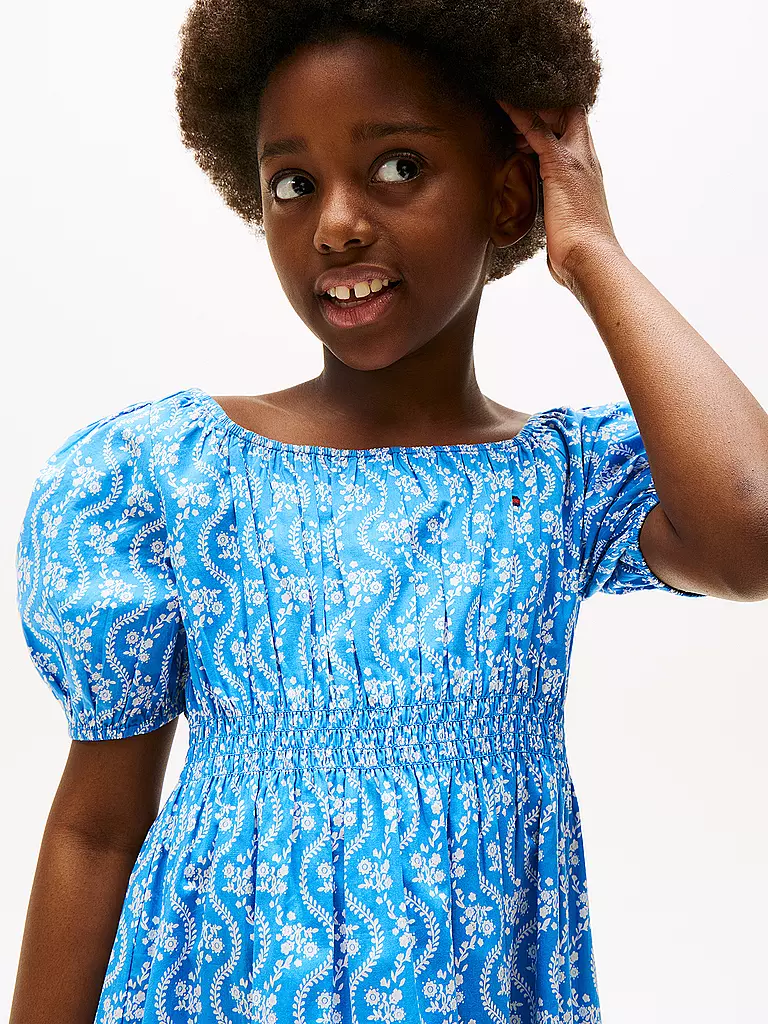 TOMMY HILFIGER | Mädchen Kleid | hellblau