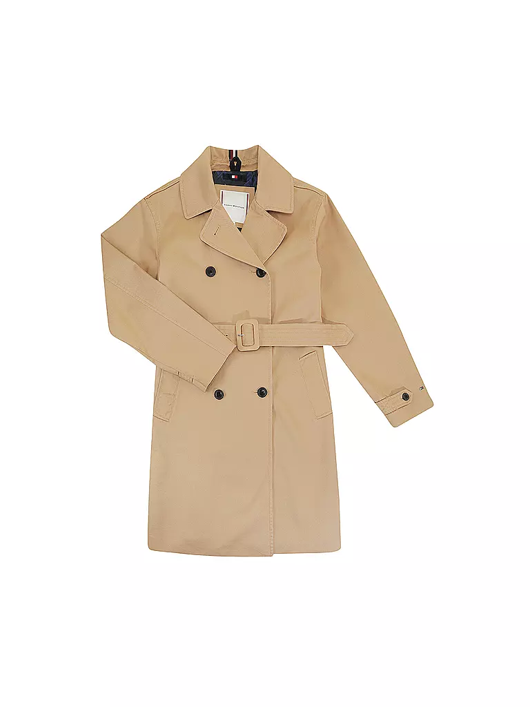 TOMMY HILFIGER | Mädchen Mantel - Trenchcoat  | beige