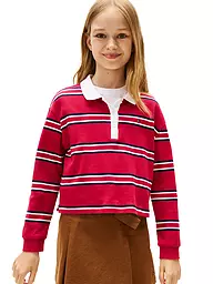TOMMY HILFIGER | Mädchen Poloshirt  | rot