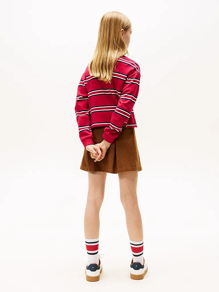 TOMMY HILFIGER | Mädchen Poloshirt  | rot
