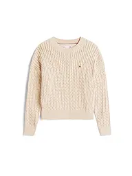 TOMMY HILFIGER | Mädchen Pullover | Beige