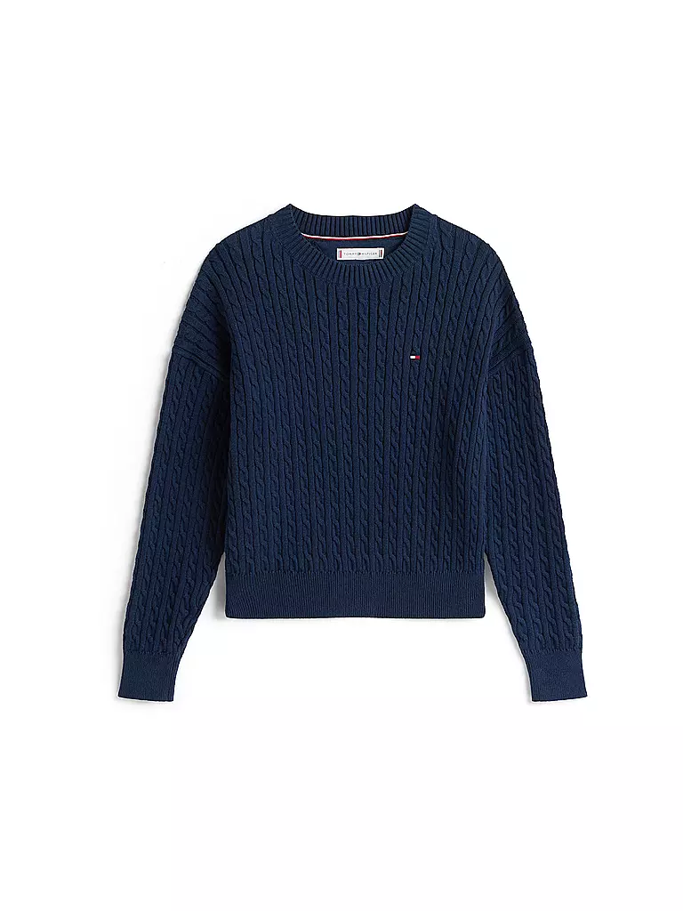 TOMMY HILFIGER | Mädchen Pullover | dunkelblau