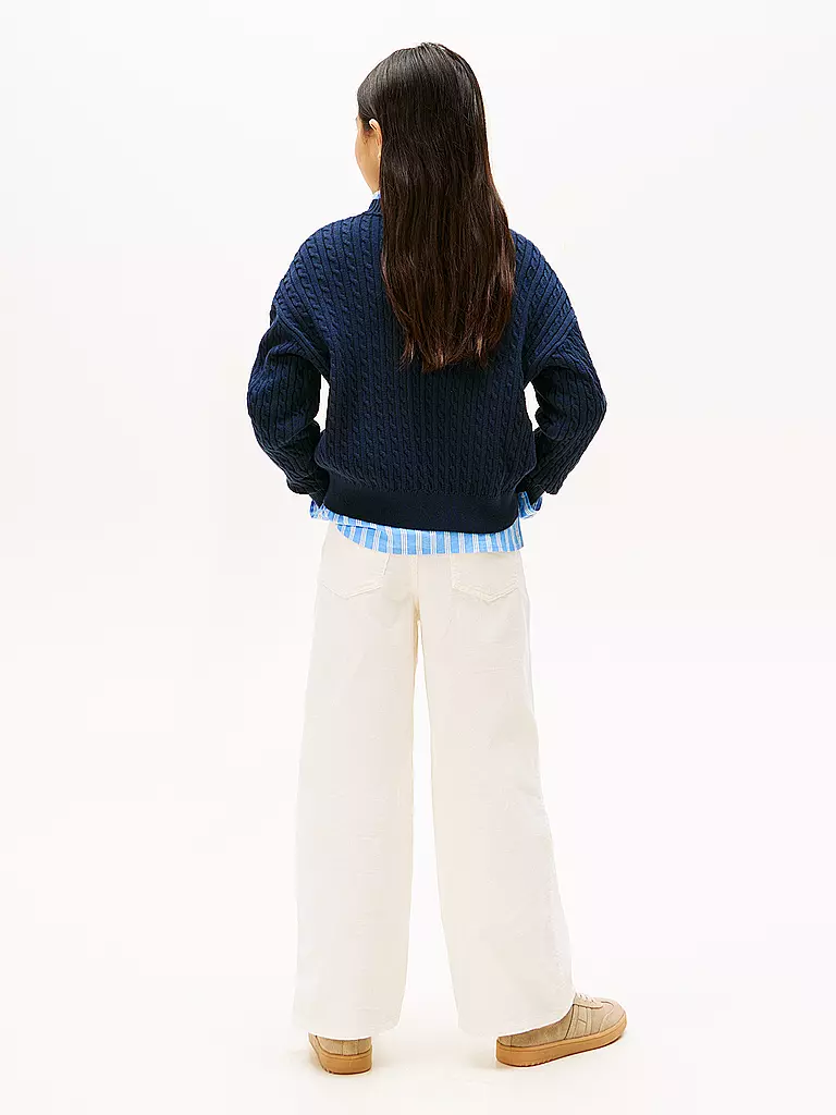 TOMMY HILFIGER | Mädchen Pullover | dunkelblau