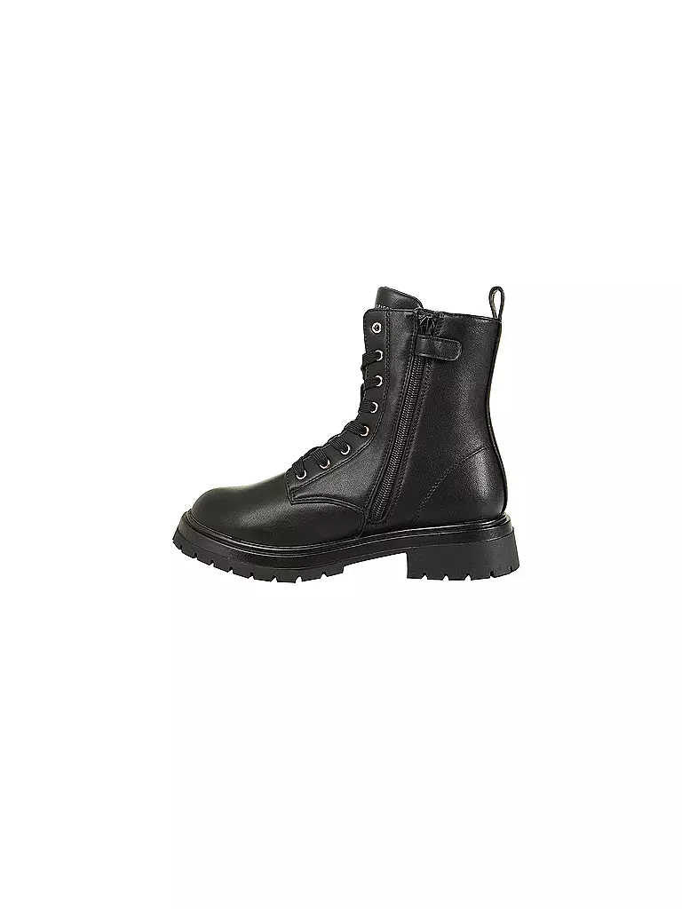 TOMMY HILFIGER | Mädchen Schnürboots | schwarz
