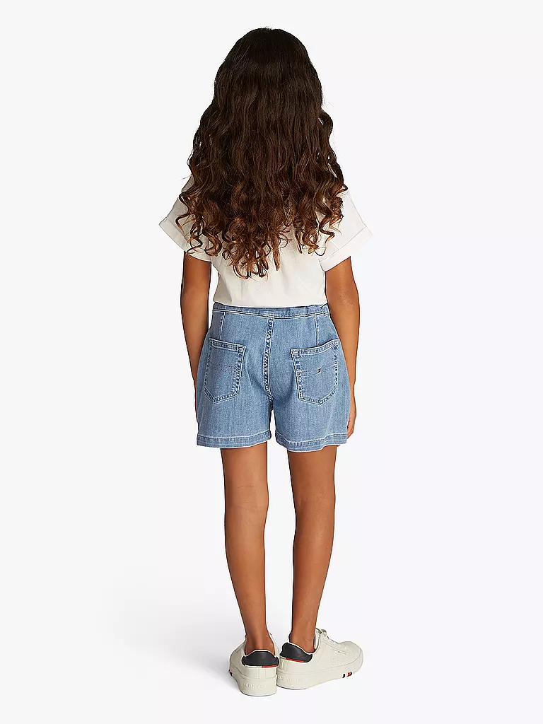 TOMMY HILFIGER | Mädchen Shorts  | blau