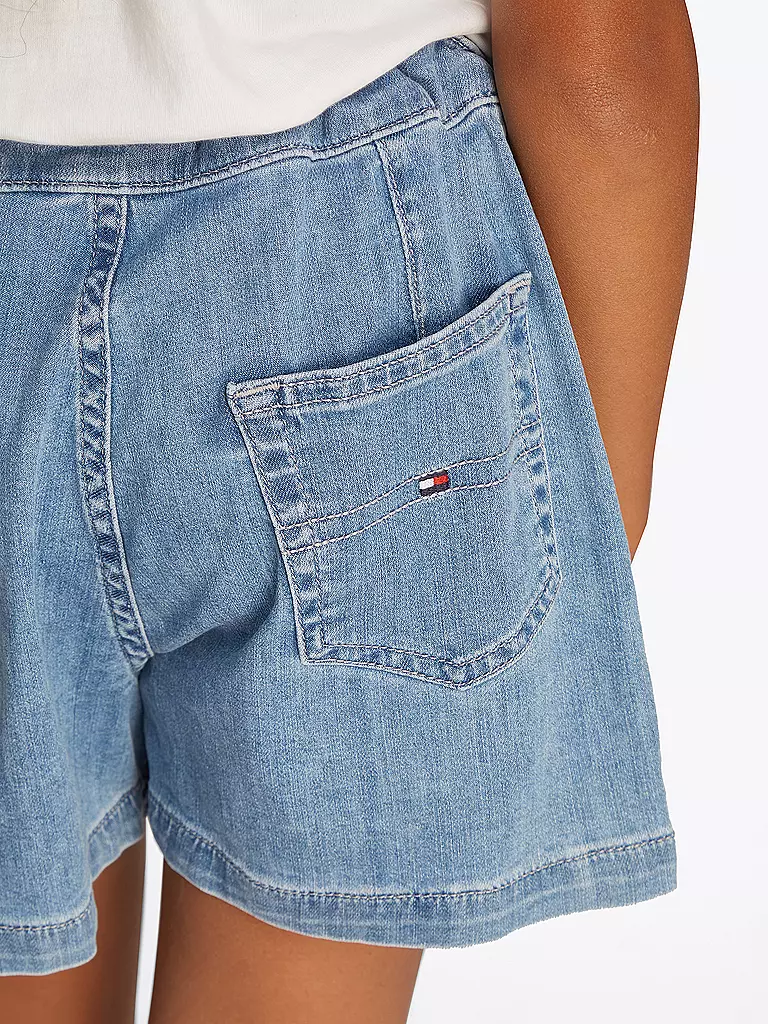 TOMMY HILFIGER | Mädchen Shorts  | blau