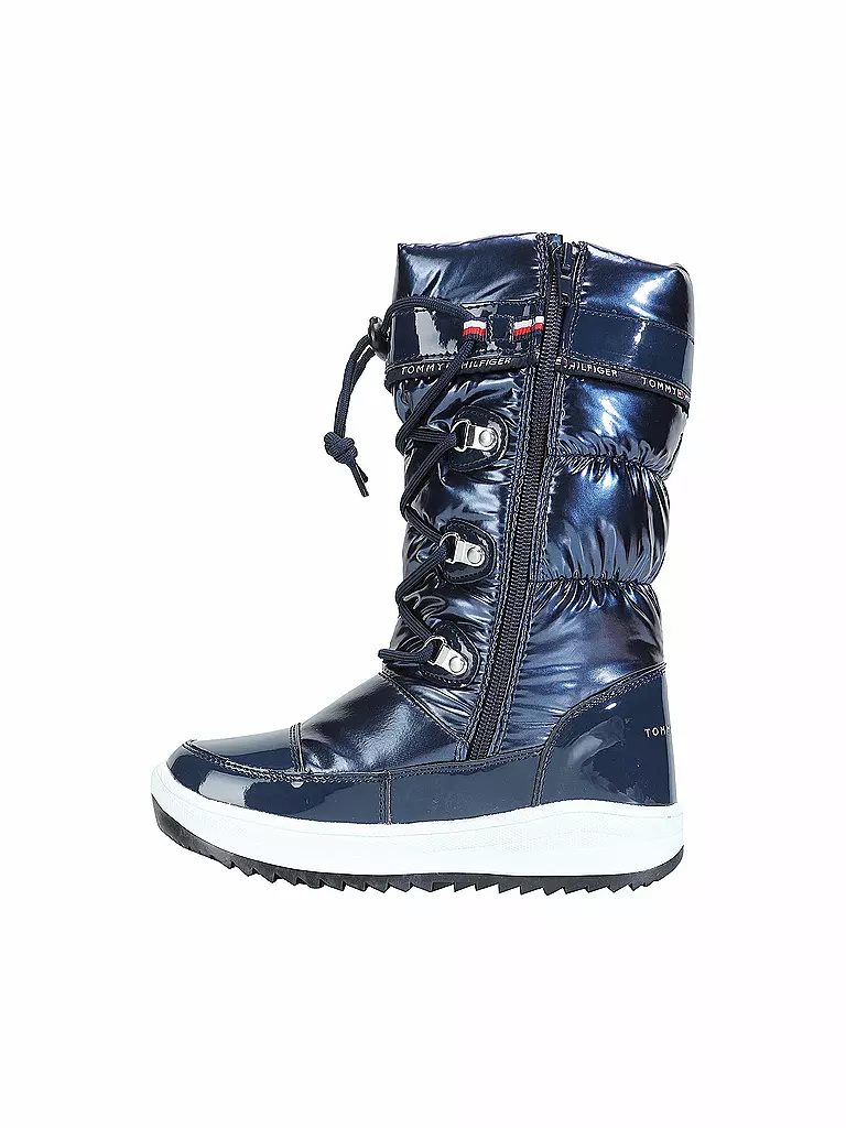 TOMMY HILFIGER | Mädchen Stiefel - Schneestiefel Montana | blau