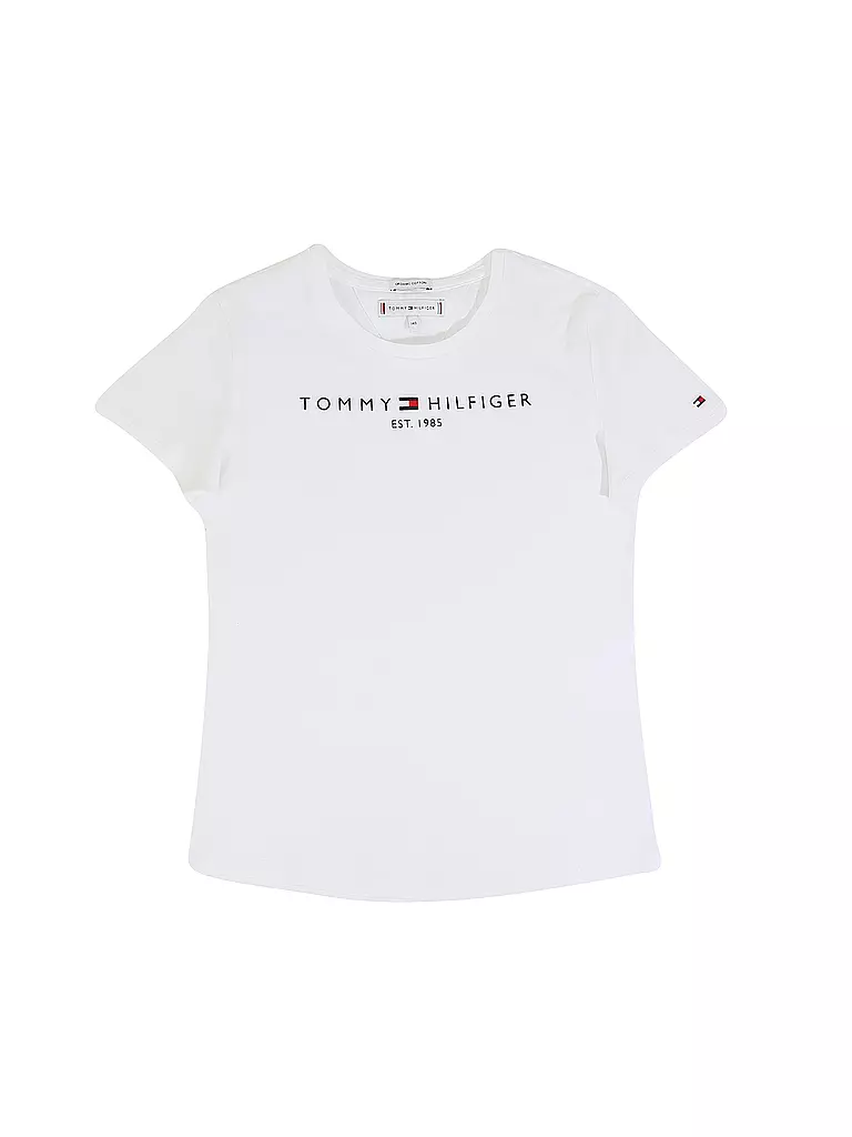 TOMMY HILFIGER | Mädchen T Shirt ESSENTIAL | weiss