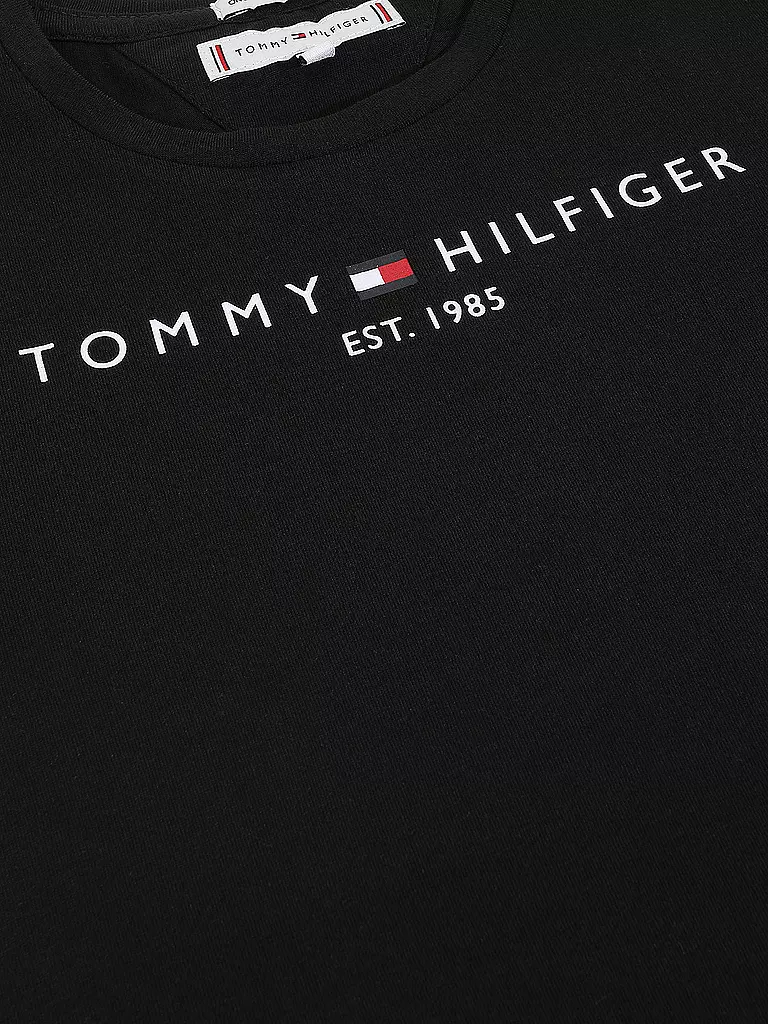 TOMMY HILFIGER | Mädchen T Shirt ESSENTIAL | schwarz