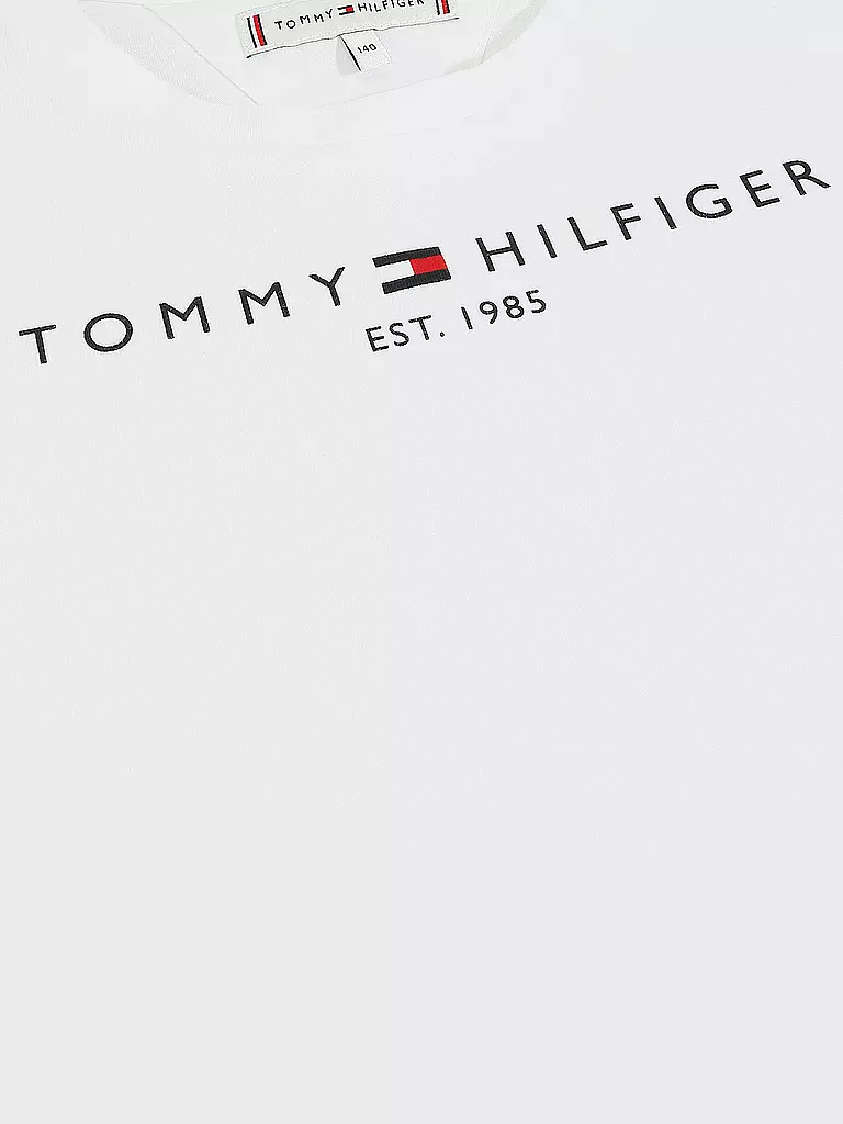 TOMMY HILFIGER | Mädchen T Shirt ESSENTIAL | weiss