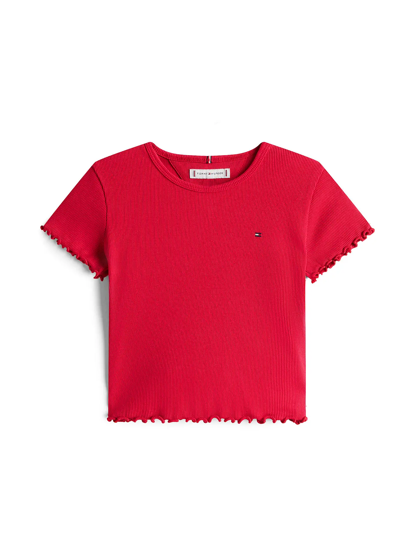 TOMMY HILFIGER | Mädchen T-Shirt  | rot