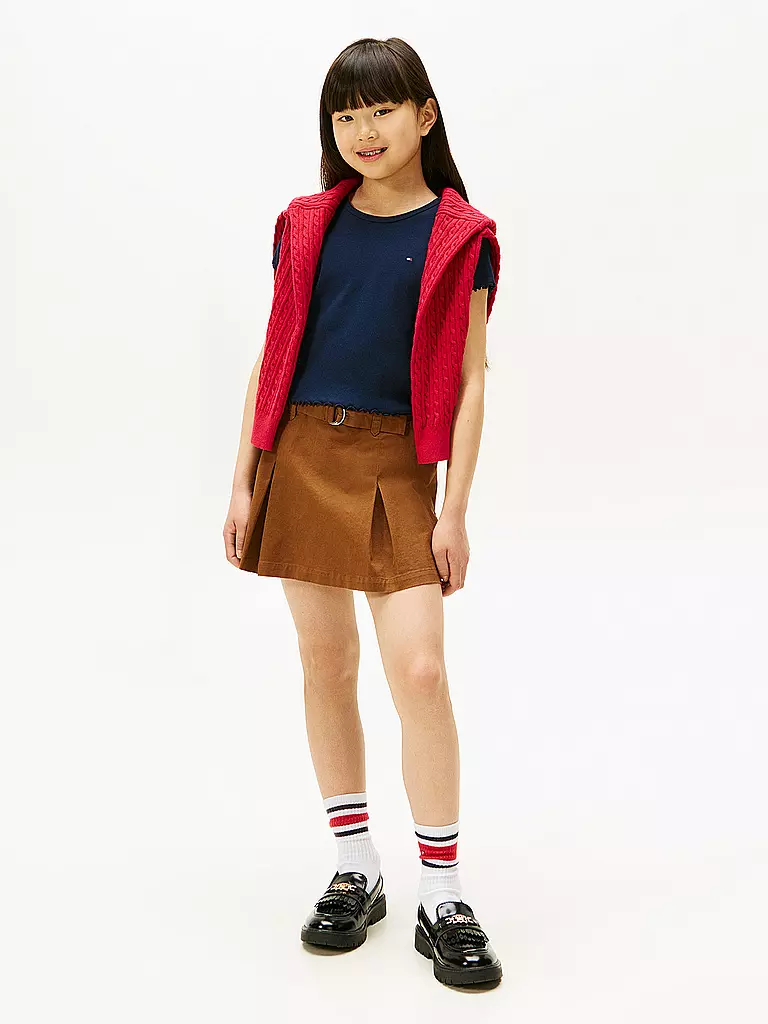 TOMMY HILFIGER | Mädchen T-Shirt  | dunkelblau