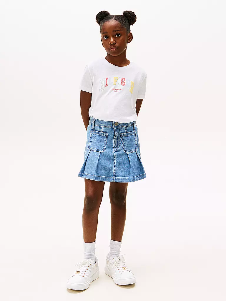 TOMMY HILFIGER | Mädchen T-Shirt  | weiss