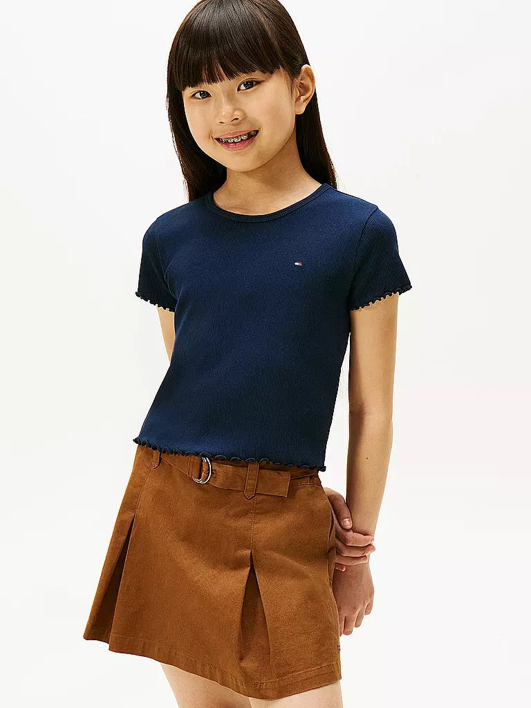 TOMMY HILFIGER | Mädchen T-Shirt  | dunkelblau