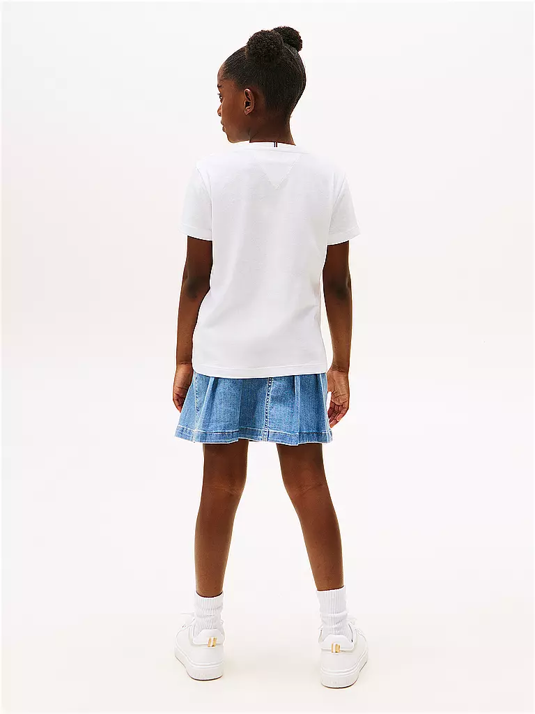 TOMMY HILFIGER | Mädchen T-Shirt  | weiss