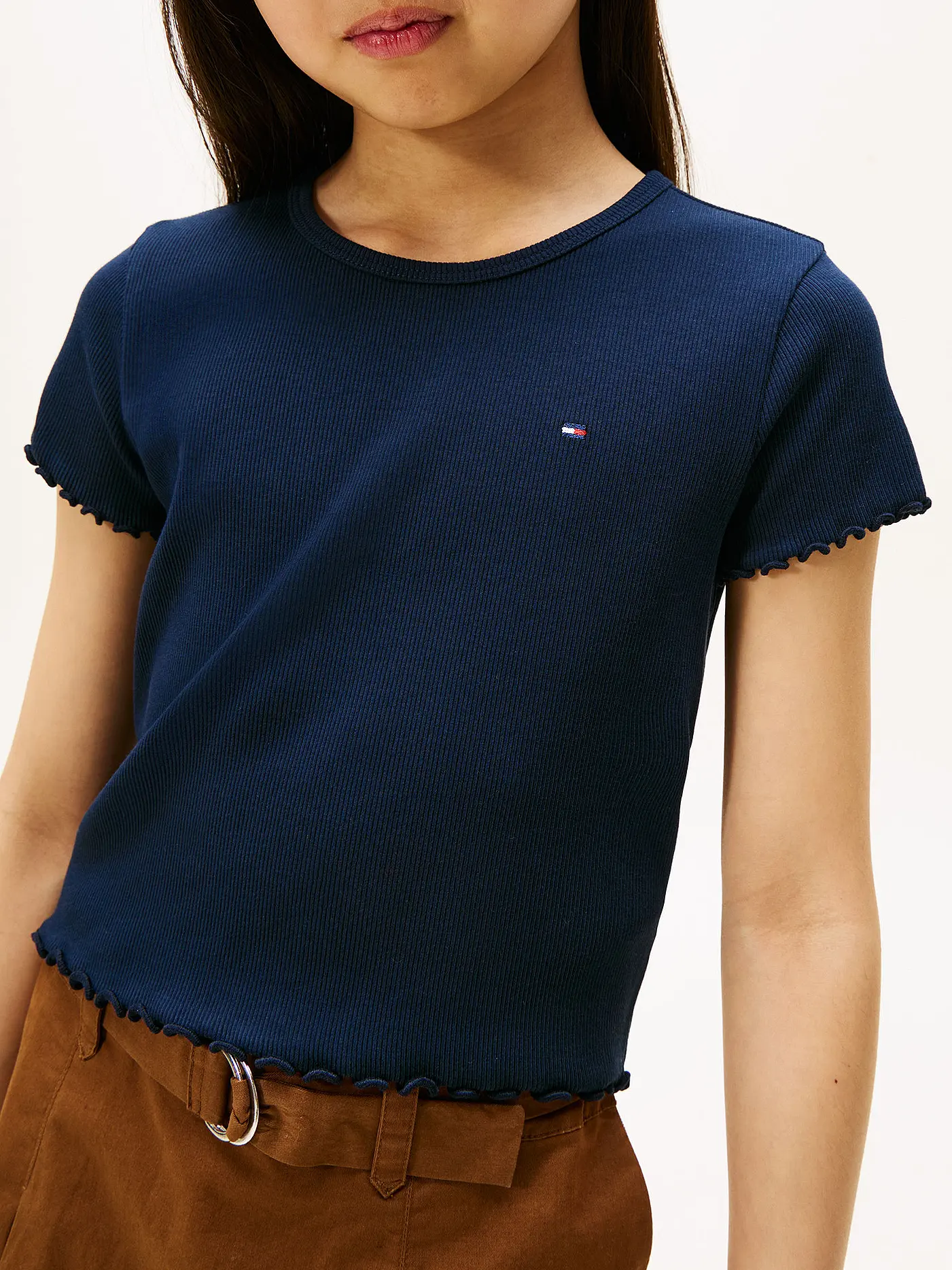 TOMMY HILFIGER | Mädchen T-Shirt  | dunkelblau