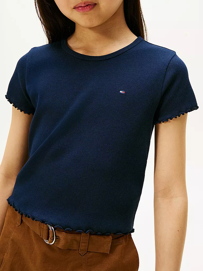 TOMMY HILFIGER | Mädchen T-Shirt  | dunkelblau