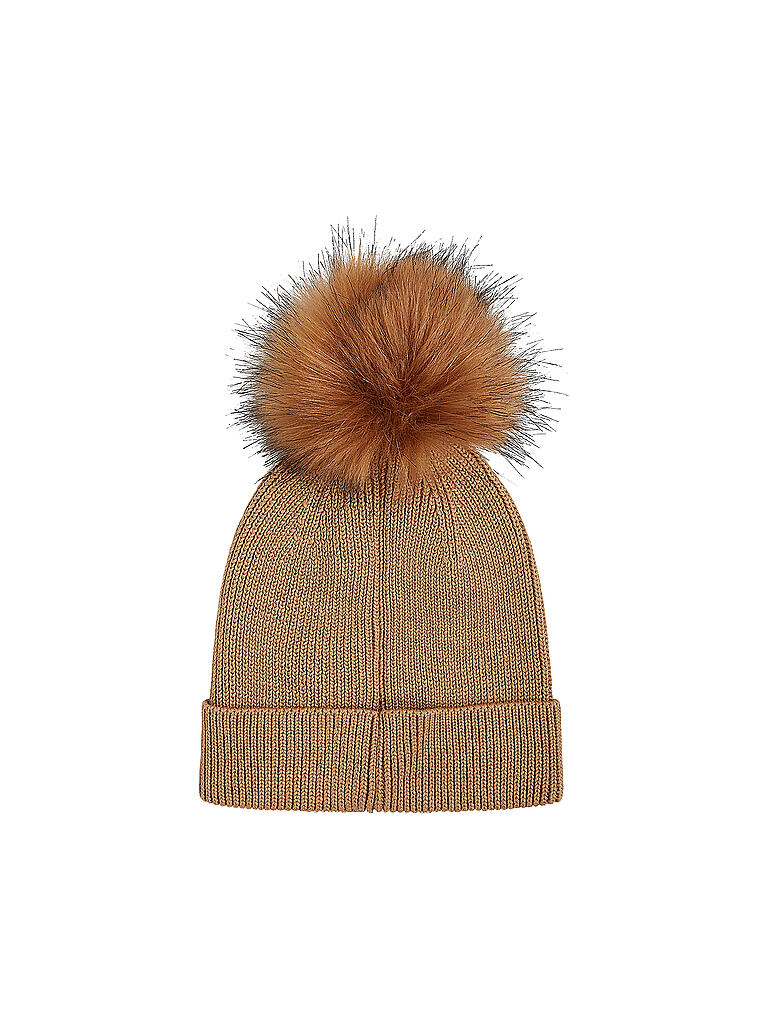 TOMMY HILFIGER | Mütze - Beanie Signature | Camel
