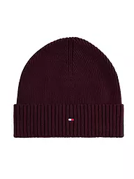 TOMMY HILFIGER | Mütze - Haube | dunkelrot