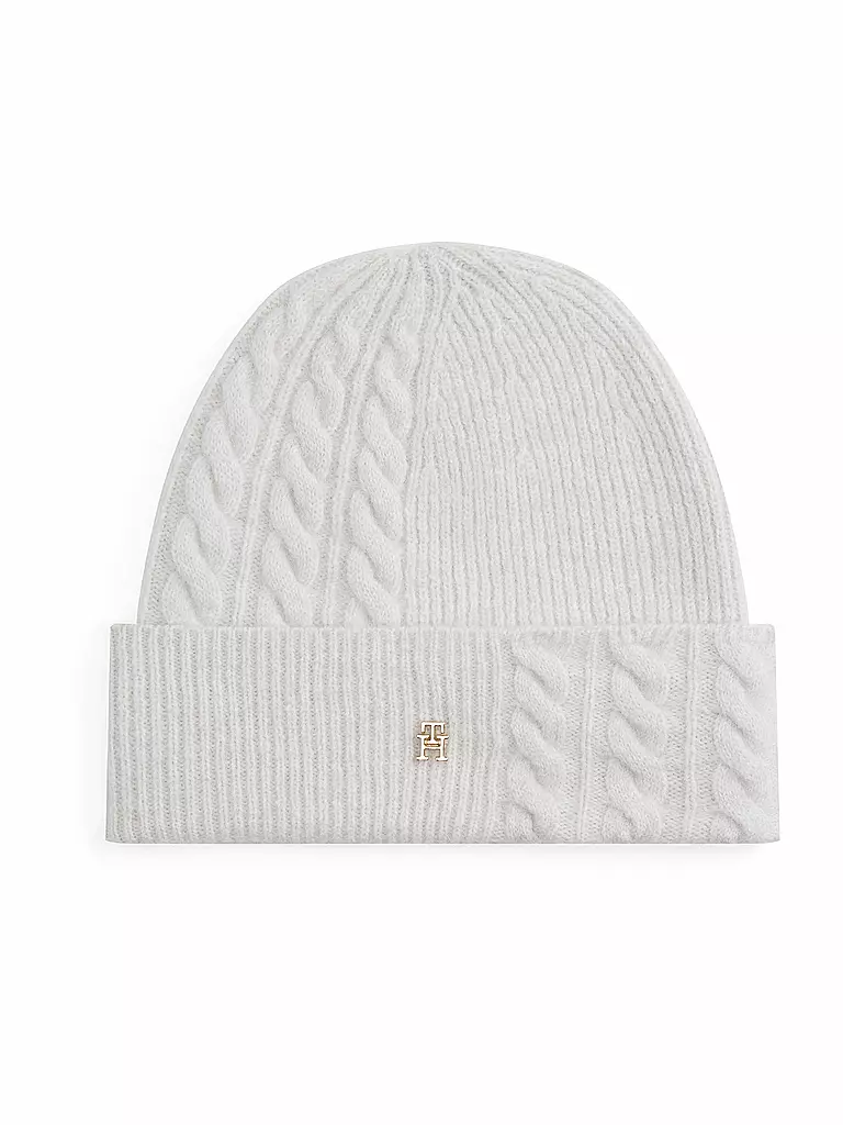 TOMMY HILFIGER | Mütze - Haube  | hellgrau