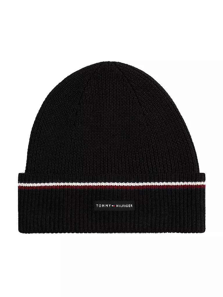 TOMMY HILFIGER | Mütze - Haube  | schwarz