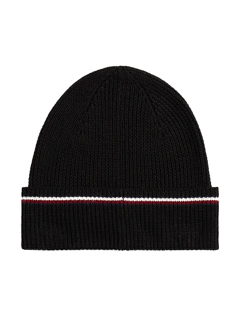 TOMMY HILFIGER | Mütze - Haube  | schwarz
