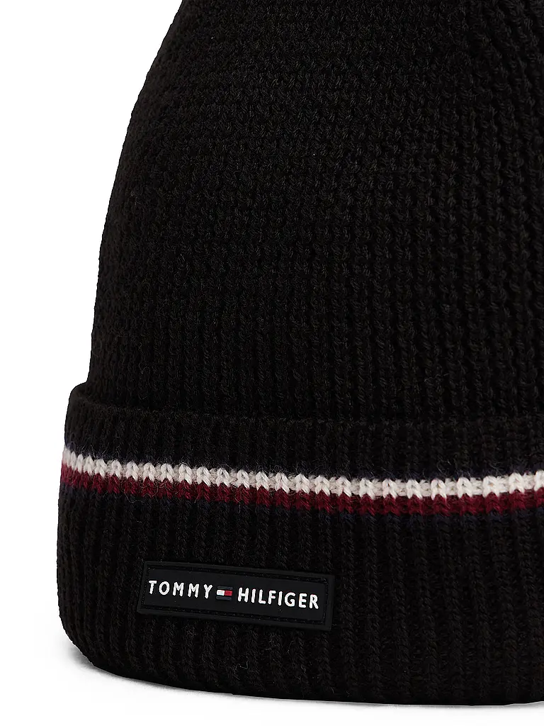 TOMMY HILFIGER | Mütze - Haube  | schwarz