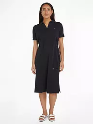 TOMMY HILFIGER | Midikleid | dunkelblau
