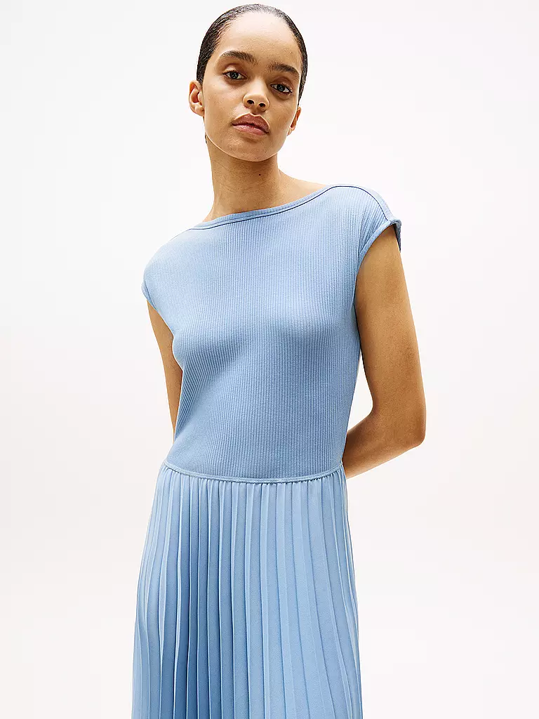 TOMMY HILFIGER | Midikleid | blau