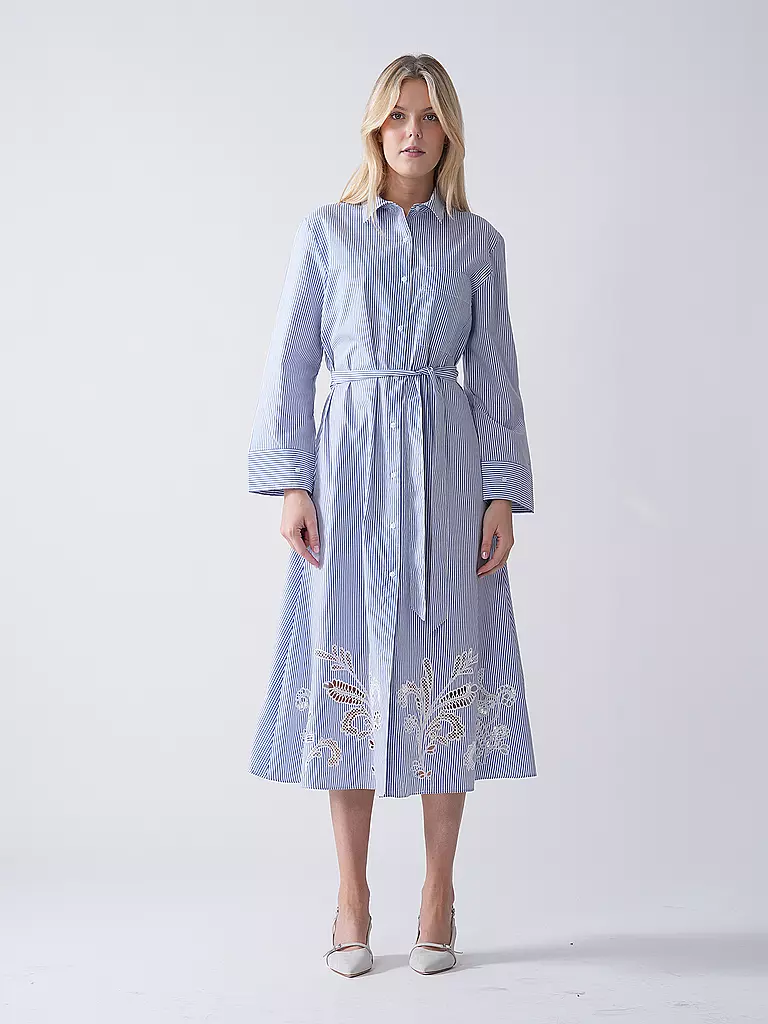 TOMMY HILFIGER | Midikleid | hellblau