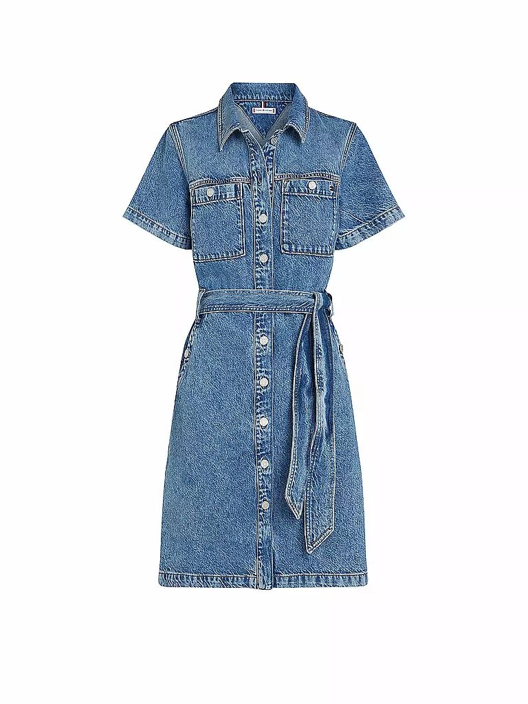 TOMMY HILFIGER | Minikleid | blau