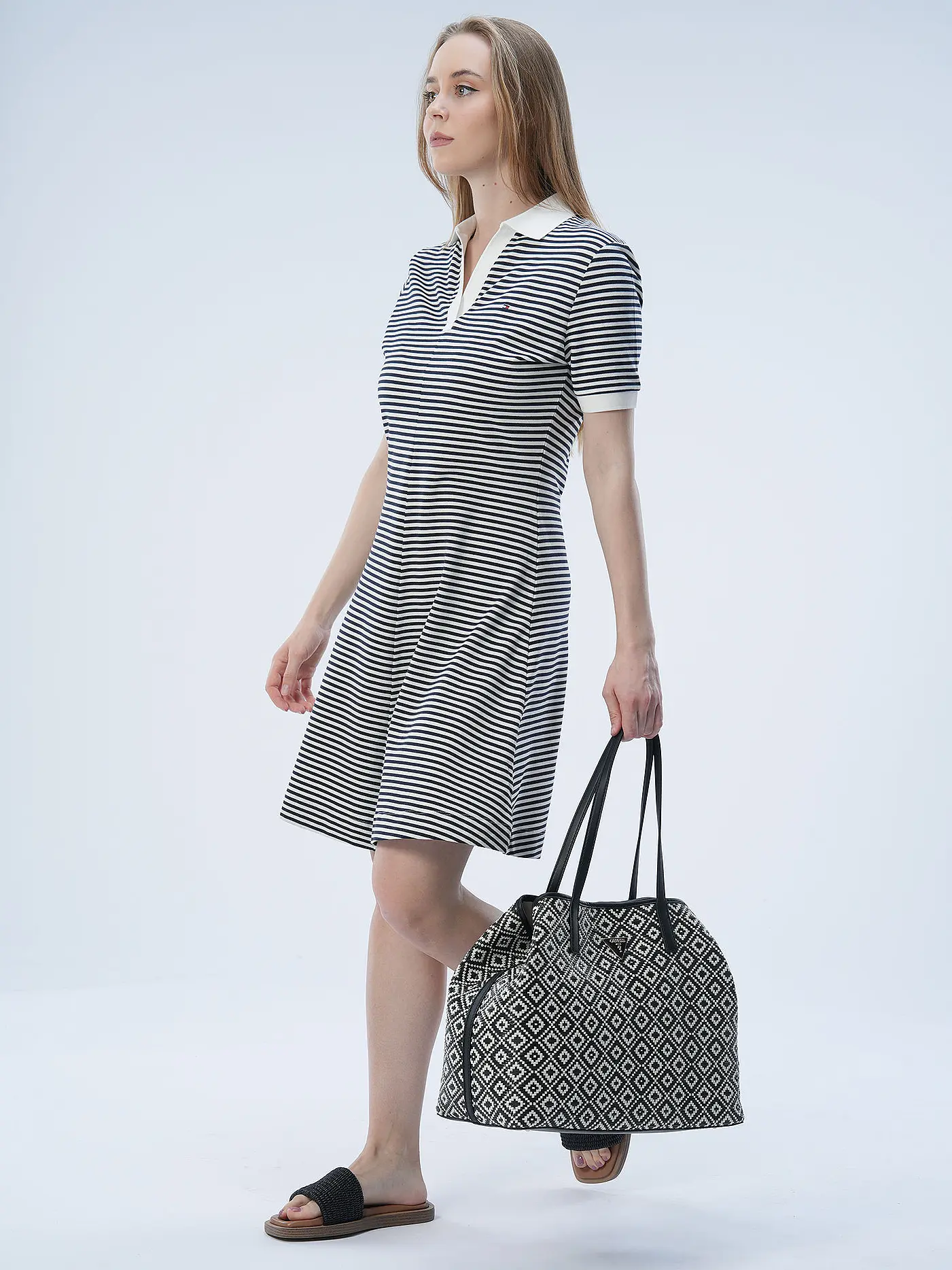 TOMMY HILFIGER | Minikleid | dunkelblau