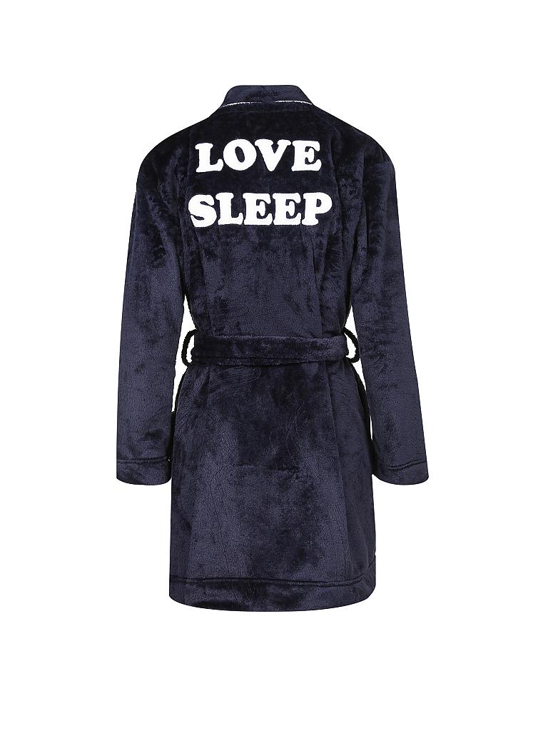TOMMY HILFIGER | Morgenmantel - Kuschelmantel "Fluffy" | blau