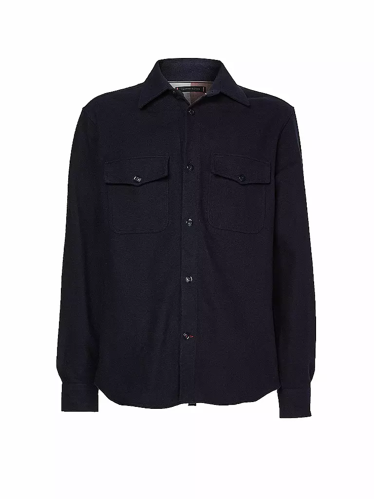 TOMMY HILFIGER | Overshirt  | blau