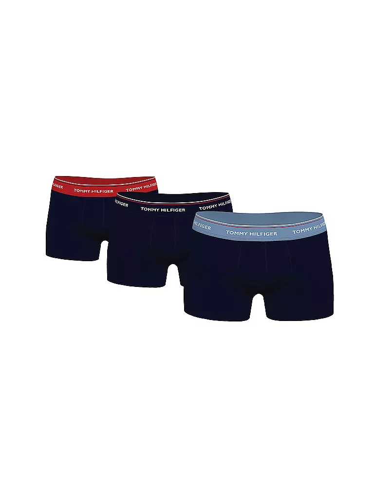 TOMMY HILFIGER Pant 3er Pkg schwarz bund schwarz