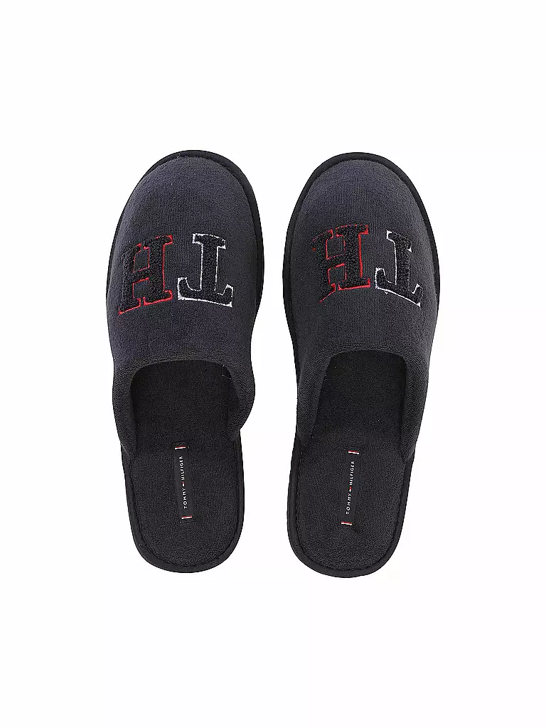 TOMMY HILFIGER | Pantoffeln - Slipper | blau