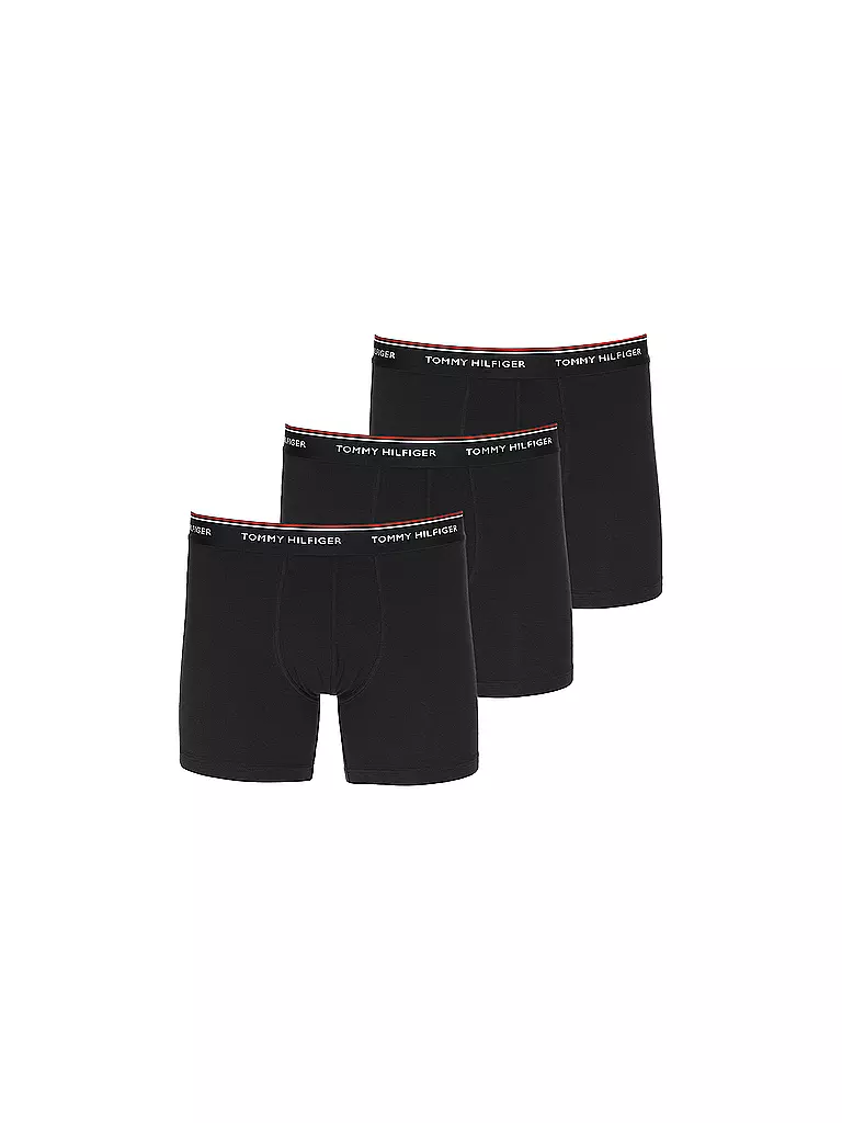 TOMMY HILFIGER | Pants 3er Pkg. black  | schwarz